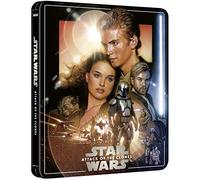 STAR WARS: ATTACK OF THE CLONES 4K ULTRA HD LIMITED EDITION STEELBOOK / INCLUDES BLU RAY and BONUS DISC / REGION FREE.