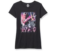Star Wars Bad Batch Omega Poster Girl's Solid Crew Tee, Black, X-Small