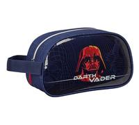 Star WARS - Beauty case per bambini medio con manico, borsa per bambini, adattabile al carrello, facile da pulire, comodo e versatile, qualità e resistenza, 26 x 12 x 15 cm