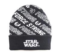 star_wars - Berretto "Force Repeat nero, Nero / bianco, Taglia unica
