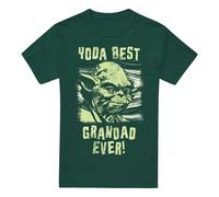 Star Wars Best Grandad Maglietta Yoda Comic Uomo (TV5186)