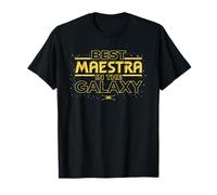 Star Wars Best Maestra in the Galaxy Teacher Gift Spanish Maglietta