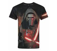 Star Wars Bianco Kylo Ren T-shirt a maniche corte Uomini
