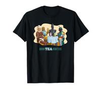 Star Wars Boun-Tea Hunters Drinking Boba Tea with Boba Fett Maglietta