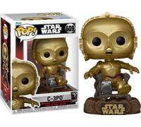 Star Wars C-3PO IN Sedia 9.5cm Pop Vinile Figura Funko 609 Nuovo