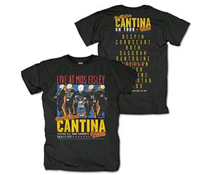 Star Wars Cantina Band On Tour Uomo T-Shirt Nero Regular