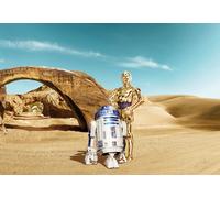 Star Wars Carta da Parati 368x254cm Droidi Teenagers Camera Letto Murale Gigante
