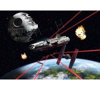 Gigante Parati 368x254cm Star Wars Bambini Ragazzi Teenagers Murale Falcon