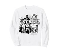 Star Wars Character Collage Felpa
