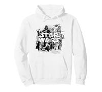 Star Wars Character Collage Felpa con Cappuccio