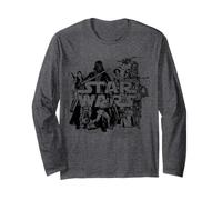Star Wars Character Collage Maglia a Manica