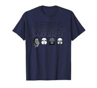 Star Wars Character Heads Maglietta