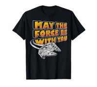 Star Wars Che la Forza sia con te Millennium Falcon Maglietta