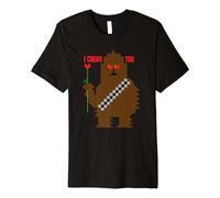 Star Wars Chewbacca I Chews You Valentine's Day Premium T-Shirt
