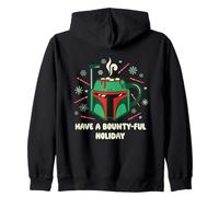 Star Wars Christmas A Bounty-ful Holiday Boba Fett Mug Felpa con Cappuccio