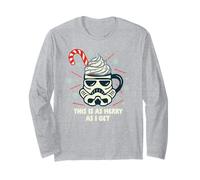 Star Wars Christmas As Merry as I Get Stormtrooper Mug Maglia a Manica