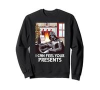 Star Wars Christmas Darth Vader I Can Feel Your Presents Felpa