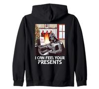 Star Wars Christmas Darth Vader I Can Feel Your Presents Felpa con Cappuccio