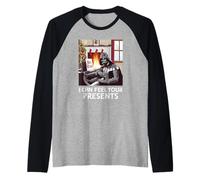 Star Wars Christmas Darth Vader I Can Feel Your Presents Maglia con Maniche Raglan