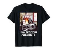 Star Wars Christmas Darth Vader I Can Feel Your Presents Maglietta