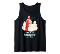 Star Wars Christmas Darth Vader This is as Merry as I Get Canotta