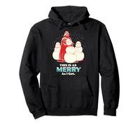 Star Wars Christmas Darth Vader This is as Merry as I Get Felpa con Cappuccio
