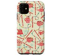 Star Wars Christmas Holiday Hot Chocolate Mugs Pattern Custodia per iPhone 11