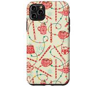Star Wars Christmas Holiday Hot Chocolate Mugs Pattern Custodia per iPhone 11 Pro Max