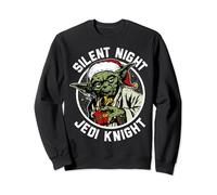 Star Wars Christmas Yoda Silent Night Jedi Knight Felpa