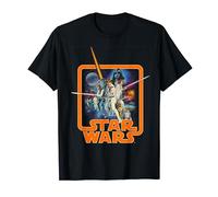 Star Wars Classic A New Hope Movie Badge Maglietta
