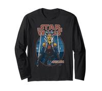Star Wars Classic Ahsoka Tano Twin Sabers Vintage Disney+ Maglia a Manica