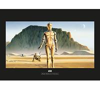Star Wars Classic RMQ Droids - Poster da parete, 70 x 50 cm, motivo: comar, stampa artistica (senza cornice)