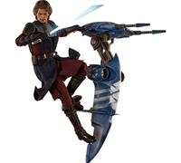 STAR WARS The Clone Wars Anakin Skywalker & STAP 1/6 Action Figure 12" Hot Toys