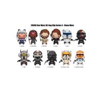 Star Wars Clone Wars 3d Pvc Bag Clips Series 4 Con Figure Int.