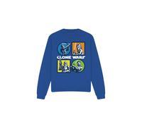 Star Wars Clone Wars Felpa Griglia Adulto Unisex (TV4306)