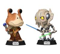 Star Wars: Clone Wars Jar Jar Binks contro il Generale Grievous US Exclsv Pop V