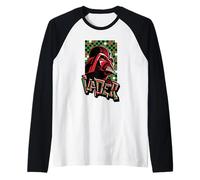Star Wars Colour Block Vader Maglia con Maniche Raglan