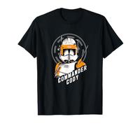 Star Wars Commander Cody Bust Logo Maglietta