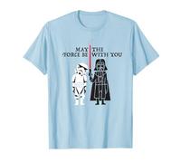 Star Wars Cute Darth Vader May the Force Be With You Maglietta