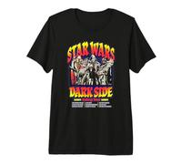 Star Wars Dark Side Galaxy Tour Vader Maul Kylo & Boba Fett Maglietta Premium