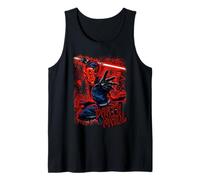 Star Wars Darth Maul Double-Bladed Lightsaber Attack Pose Canotta
