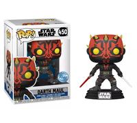 Star Wars Darth Maul Funko Pop 450 Vinyl Figure 9cm Special Edition Nuovo