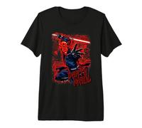 Star Wars Darth Maul Red Saber Portrait Maglietta Premium