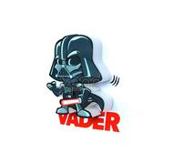 Star Wars Darth Vader 3d Light Fx Mini Lampada 3d Light Fx