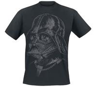 Star Wars Darth Vader - Dark Lord Uomo T-Shirt Nero 3XL 100% Cotone Regular