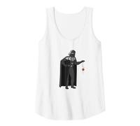 Star Wars Darth Vader Funny Yo-Yo Meme The Force Canotta, Donna, Bianco, XXL