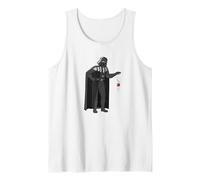 Star Wars Darth Vader Funny Yo-Yo Meme The Force Canotta, Uomo, Bianco, XL