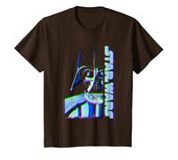 Star Wars Darth Vader Glitch Maglietta, Bambini, Marrone, 4 Anni
