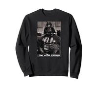 Star Wars Darth Vader I Am Your Father Distressed Padre Papà Felpa