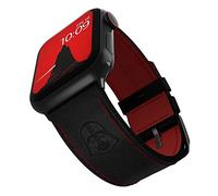 Star Wars - Darth Vader Leather Cinturino Smartwatch - Licenza ufficiale, compatibile con ogni dimensione e serie di Apple Watch (orologio non incluso)